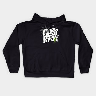 Halloween Ghost Party Kids Hoodie